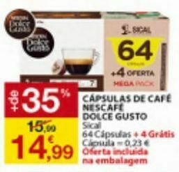 E.Leclerc Cápsulas de café nescafé promoção