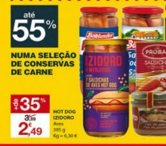 E.Leclerc Salsicha izidoro promoção
