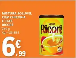 E.Leclerc Mistura solúvel com chicória e café ricoré promoção