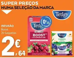 E.Leclerc Infusão tetley promoção