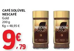 E.Leclerc Café solúvel nescafé gold promoção
