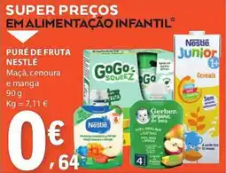 E.Leclerc Puré de fruta nestlé promoção