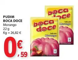 E.Leclerc Pudim boca doce Morango promoção