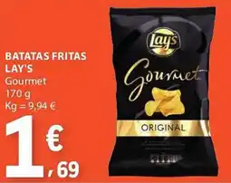 E.Leclerc Batatas fritas lay's promoção