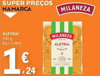 E.Leclerc Aletria milaneza promoção