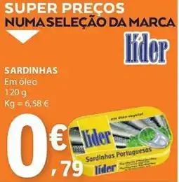 E.Leclerc Sardinhas lider promoção