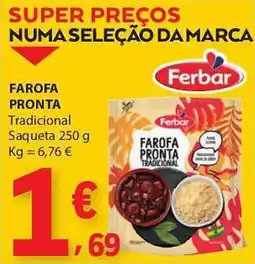 E.Leclerc Farofa pronta ferbar promoção