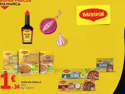 E.Leclerc Sopa de cebola maggi promoção