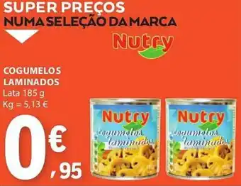 E.Leclerc Cogumelos laminados nutry promoção