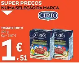 E.Leclerc Tomate frito cirio promoção