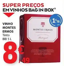 E.Leclerc Vinho montes ermos promoção