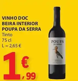 E.Leclerc Vinho doc beira interior poupa da serra promoção