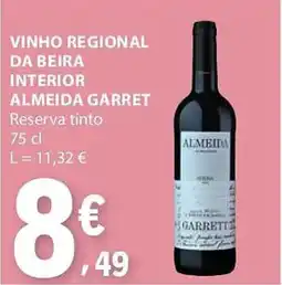 E.Leclerc Vinho regional da beira interior almeida garret promoção