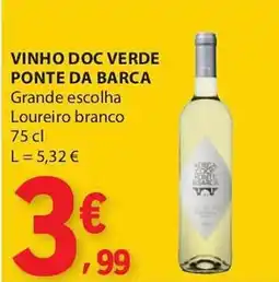 E.Leclerc Vinho doc verde ponte da barca promoção