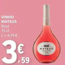 E.Leclerc Vinho mateus promoção