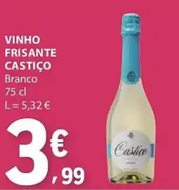 E.Leclerc Vinho frisante castiço branco promoção