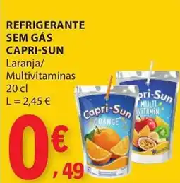 E.Leclerc Refrigerante sem gás capri-sun promoção