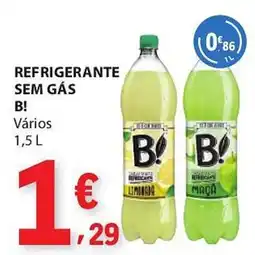 E.Leclerc Refrigerante sem gás B! promoção