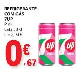 E.Leclerc Refrigerante com gás 7up promoção