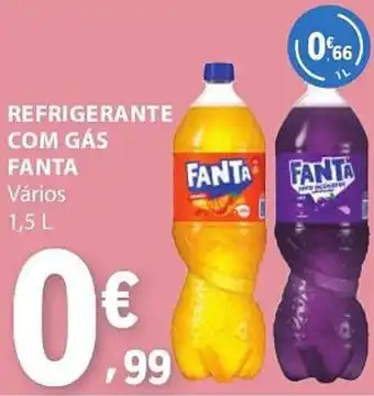 E.Leclerc Refrigerante com gás fanta promoção