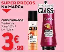 E.Leclerc Condicionador Schwarzkopf Gliss promoção