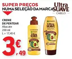 E.Leclerc Creme de pentear garnier ultra suave promoção