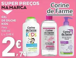 E.Leclerc Gel de duche kids corine de farme promoção