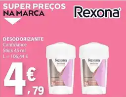 E.Leclerc Desodorizante rexona promoção