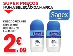 E.Leclerc Desodorizante sanex promoção