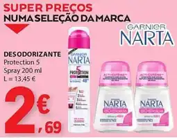 E.Leclerc Desodorizante garner narta promoção