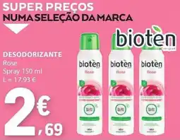E.Leclerc Desodorizante bioten promoção
