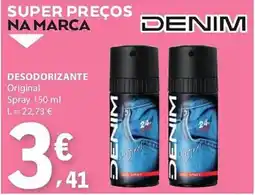 E.Leclerc Desodorizante denim promoção