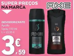 E.Leclerc Desodorizante axe promoção