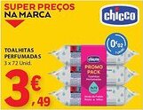 E.Leclerc Toalhitas perfumadas chicco promoção