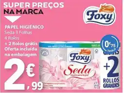 E.Leclerc Papel higiénico foxy promoção