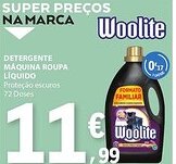 E.Leclerc Detergente máquina roupa líquido woolite promoção