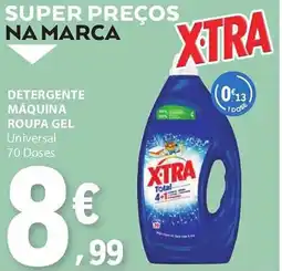 E.Leclerc Detergente máquina roupa gel xtra promoção