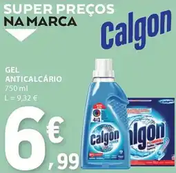 E.Leclerc Gel anticalcário calgon promoção