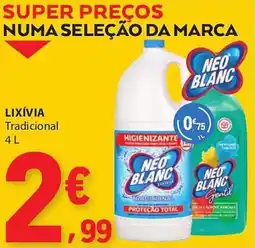 E.Leclerc Lixívia neo blanc promoção