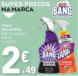E.Leclerc Spray de limpeza cillit bang promoção