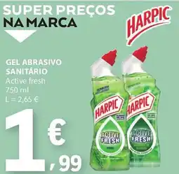 E.Leclerc Gel abrasivo sanitário harpic promoção