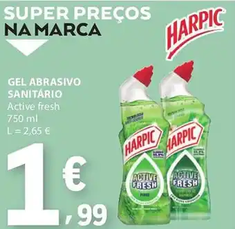 E.Leclerc Gel abrasivo sanitário harpic promoção