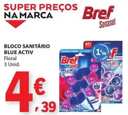 E.Leclerc Bloco sanitário blue activ bref promoção