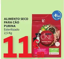 E.Leclerc Alimento seco para cão purina esterilizado promoção