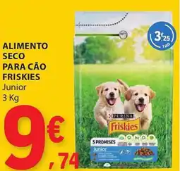 E.Leclerc Alimento seco para cão friskies junior promoção
