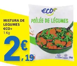 E.Leclerc Mistura de légumes €co+ promoção