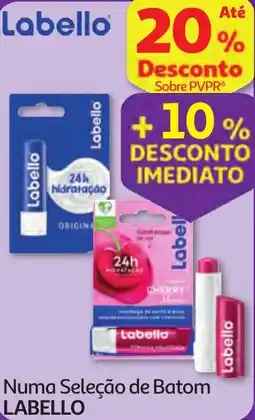Minipreço Numa Seleção de Batom LABELLO promoção