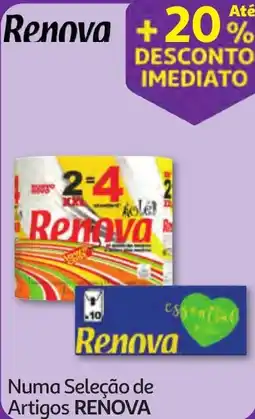 Minipreço Numa Seleção de Artigos RENOVA promoção