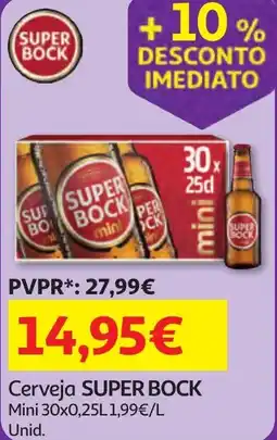 Minipreço Cerveja SUPER BOCK promoção