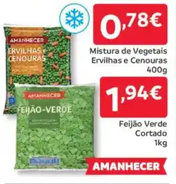 Amanhecer Mistura de Vegetais Ervilhas e Cenouras promoção